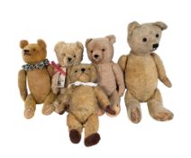 TEDDY BEARS - COLLECTION OF ASSORTED VINTAGE BEARS