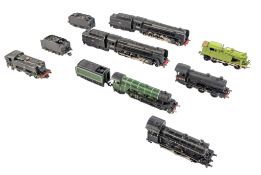 MODEL RAILWAY - COLLECTION OF 7X N GAUGE LOCOMOTIVE STEAM ENGINES