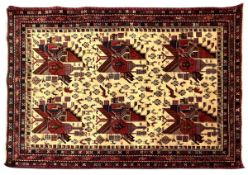 EARLY 20TH CENTURY SOUTH WEST PERSIAN ISLAMIC AFSHAR FLOOR CARPET RUG
