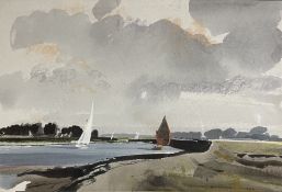 ROWLAND HILDER (1905-1993) - 20TH CENTURY WATERCOLOUR ON PAPER PAINTING