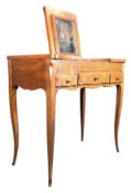 FRENCH LOUIS XV STYLE OAK VANITY DRESSING TABLE
