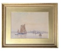 R. ESDAILE RICHARDSON - LATE 19TH/EARLY 20TH CENTURY WATERCOLOUR PAINTING