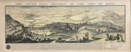 AFTER NATHANIEL BUCK - THE SOUTH EAST PROSPECT OF THE CITY OF BATH - ENGRAVING