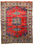 EARLY 20TH CENTURY NORTH WEST PERSIAN ISLAMIC VIZ CARPET RUG