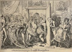 AFTER GEORGE CRUICKSHANK - INCONVENIENCES OF A CROWDED... - ETCHING