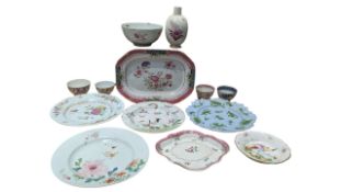 COLLECTION OF 19TH & 20TH CENTURY PORCELAIN CHINESE EXPORT WARE