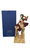 PEGGY DAVIES - 1999 / 2000 BOXED LA BRISE LIMITED EDITION CERAMIC FIGURE