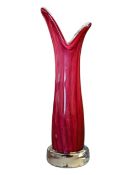 MTARFA, MALTA - VINTAGE 20TH CENTURY STUDIO ART GLASS VASE