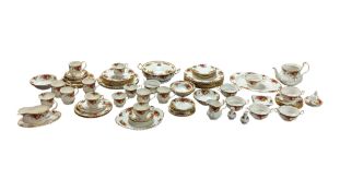 ROYAL ALBERT - OLD COUNTRY ROSES - VINTAGE BONE CHINA TEA SERVICE