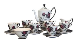 ROYAL ALBERT - MASQUERADE - VINTAGE TEA SERVICE