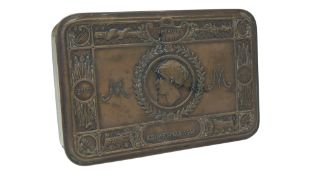 EARLY 20TH CENTURY WWI CHRISTMAS 1914 TIN