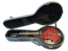 21ST CENTURY CASED DE VILLE SEMI-ACOUSTIC ELECTRIC MANDOLIN