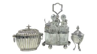 VICTORIAN 19TH CENTURY CRUET / CONDIMENT SET