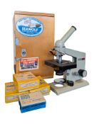 LATE 20TH CENTURY RUSSIAN SOVIET UNION LOMO BIOLAM MICROSCOPE