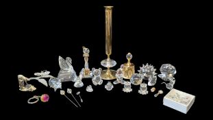 SWAROVSKI - COLLECTION OF LATE 20TH CENTURY CRYSTAL GLASS FIGURES