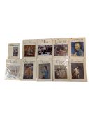 COLLECTION OF NINE ARTISTS REFERENCE BOOKS