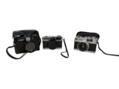 JAPAN - THREE 20TH CENTURY 35MM VIEWFINDER CAMERAS