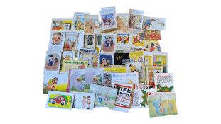 COMIC POSTCARD ACCUMULATION APPROX. 1500 LATE 20TH CENTURY
