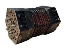 C. WHEATSTONE & CO - EARLY 20TH CENTURY MINIATURE CONCERTINA SQUEEZE BOX