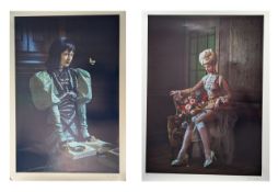 MISS ANIELA (NATALIE DYBISZ, BRITISH B. 1986) - TWO LIMITED EDITION INKJET PIGMENT PRINTS