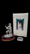 SWAROVSKI - 2001 CRYSTAL GLASS HARLEQUIN FIGURE FROM THE MASQUERADE SERIES