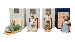 ROYAL DOULTON - FOUR LATE 20TH / 21ST CENTURY CERAMIC BUNNYKINS FIGURES