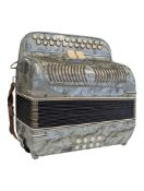 PAOLO SOPRANI, ITALIAN - EARLY 20TH CENTURY BUTTON ACCORDION MUSICAL INSTRUMENT