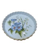 SPODE - LATE 20TH CENTURY STAFFORD FLOWERS FLAN PIE DISH