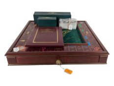 1990S FRANKLIN MINT DELUXE EDITION MONOPOLY SET