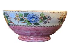 MALING, ENGLAND - VINTAGE 1950S MID CENTURY CENTREPIECE FRUIT BOWL