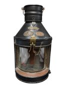 20TH CENTURY VINTAGE SMITH & BARNES LTD STERN NAVIGATION LAMP