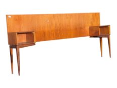 G PLAN FURNITURE - MID 20TH CENTURY TEAK BED HEADBOARD