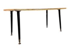 BRITISH MODERN DESIGN - MID CENTURY COFFEE TABLE WITH DANSETTE LEGS