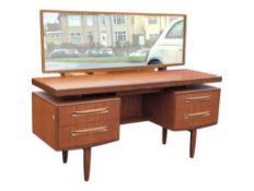 G-PLAN FURNITURE TEAK WOOD FRESCO DRESSING TABLE
