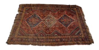 19TH CENTURY PERSIAN ISLAMIC FLOOR RUG