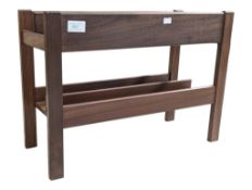 GUY RODGERS FURNITURE - VINTAGE TEAK MAGAZINE / BOOK RACK HOLDER