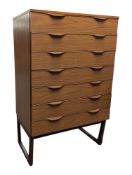 EUROPA FURNITURE - VINTAGE MID CENTURY CHEST OF DRAWERS