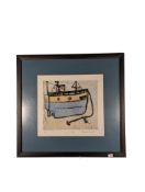 RICHARD SPARE (B. 1951) - LATE 20TH CENTURY LIMITED EDITION PRINT 'LOW TIDE'