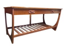 G-PLAN FURNITURE - LATE 20TH CENTURY TEAK COFFEE TABLE