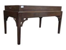 VINTAGE 20TH CENTURY MAHOGANY DRINKS / SERVING TABLE