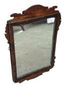 19TH CENTURY GEORGE III MAHOGANY PIER MIRROR