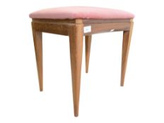 G PLAN FURNITURE - VINTAGE 20TH CENTURY TEAK DRESSING STOOL