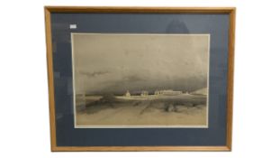AFTER DAVID ROBERTS RA RBA (1796 - 1864) - 19TH CENTURY LITHOGRAPH