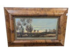 KONIG - LATE 20TH CENTURY OIL PAINTING LANDSCAPE