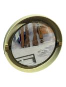 RETRO MID 20TH CENTURY CIRCULAR BATHROOM WALL MIRROR