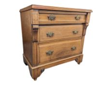 19TH CENTURY VICTORIAN CHEST OF DRAWERS