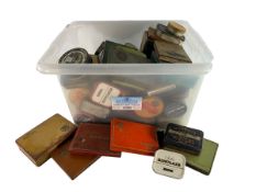 TOBACCIANA - TINS - SELECTION OF 20TH CENTURY ADVERTISING