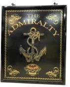 THE ADMIRALTY - VINTAGE PUB ADVERTISING SIGN