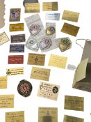 RALLY PLAQUES - DATING FROM THE 60S ONWARDS, MOSTLY FOR STANDARD