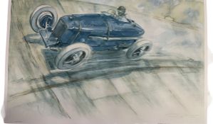 AFTER GEO HAM - VINTAGE FRENCH PRINT ON PAPER - AMILCAR AUX........